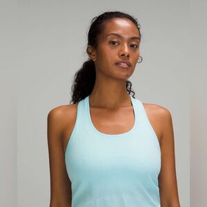 Lululemon Swiftly Tech Racerback Tank Top 2.0 - Blue Glow / White